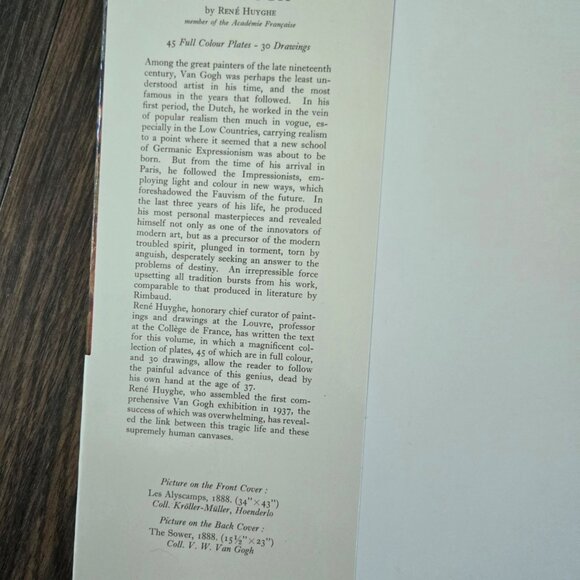 Pair of VAN GOGH Books:  (1) Van Gogh) (2) Van Gogh in Arles - Picture 12 of 13